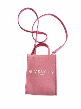 ✨Authentic Givenchy Mini Canvas Tote in Pink✨
